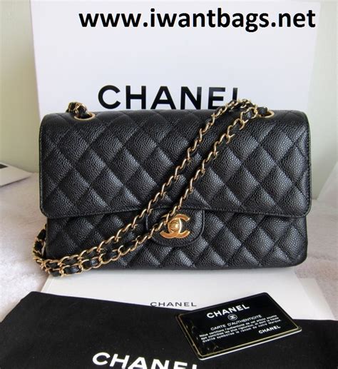 chanel medium flap caviar gold hardware|Small Classic Handbag Grained Calfskin & Gold.